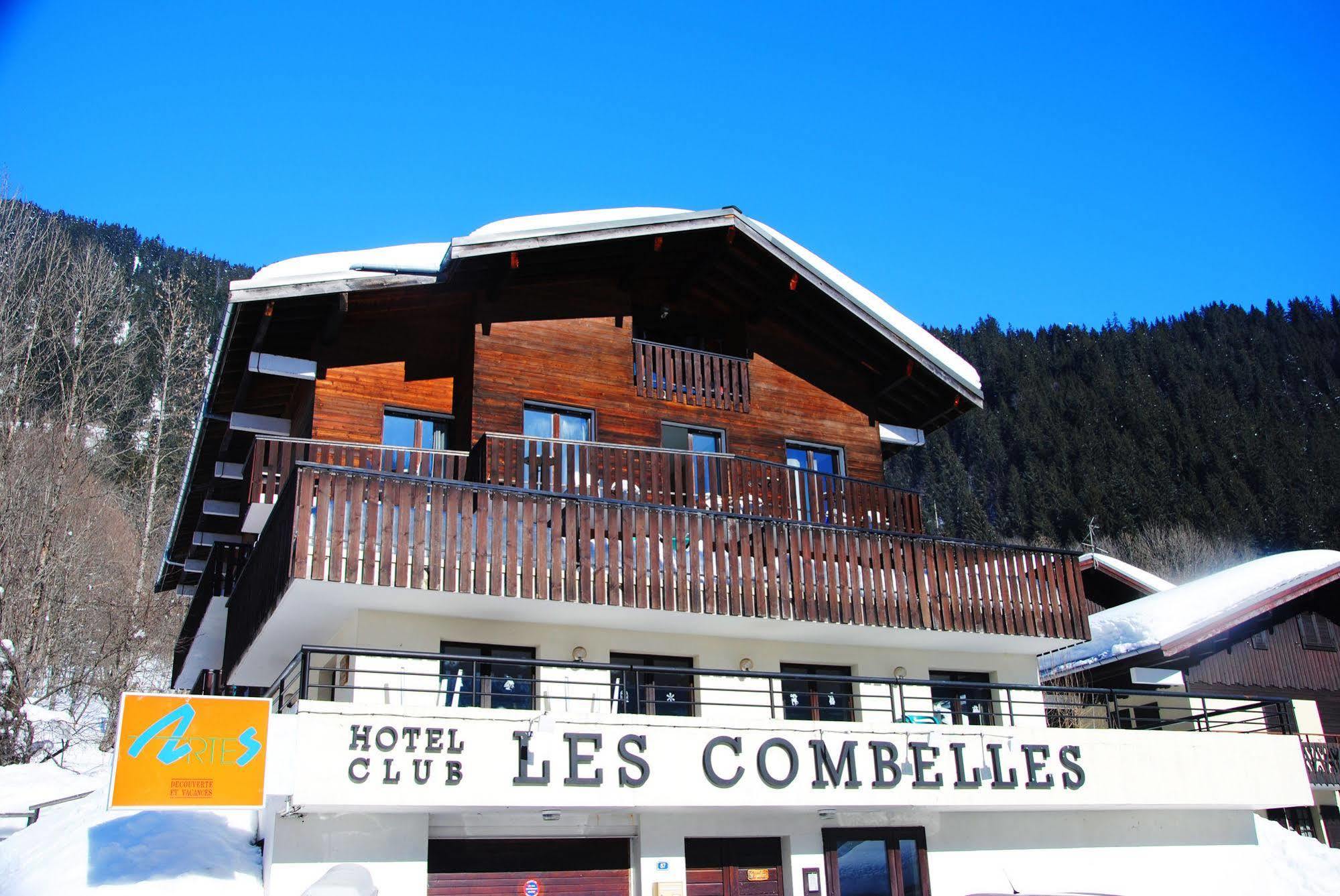 Hotel Les Combelles Châtel Exterior foto